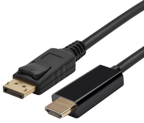Blupeak 1m DisplayPort Male to HDMI Male Cable-preview.jpg